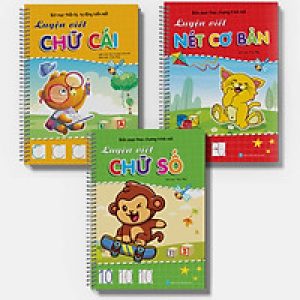 Combo 3 cuốn Luyện viết thần kỳ, mực tự biến mất – tặng kèm bút