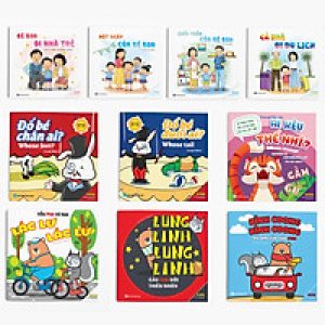Full Combo (Bộ 10 cuốn) Ehon Kỹ năng – Âm thanh – Nhận biết