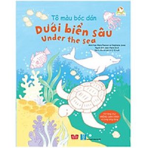 Sách Tô Màu Bóc Dán Cho Bé Từ 2 – 12 Tuổi – Đinh Tị (Nhiều chủ đề)